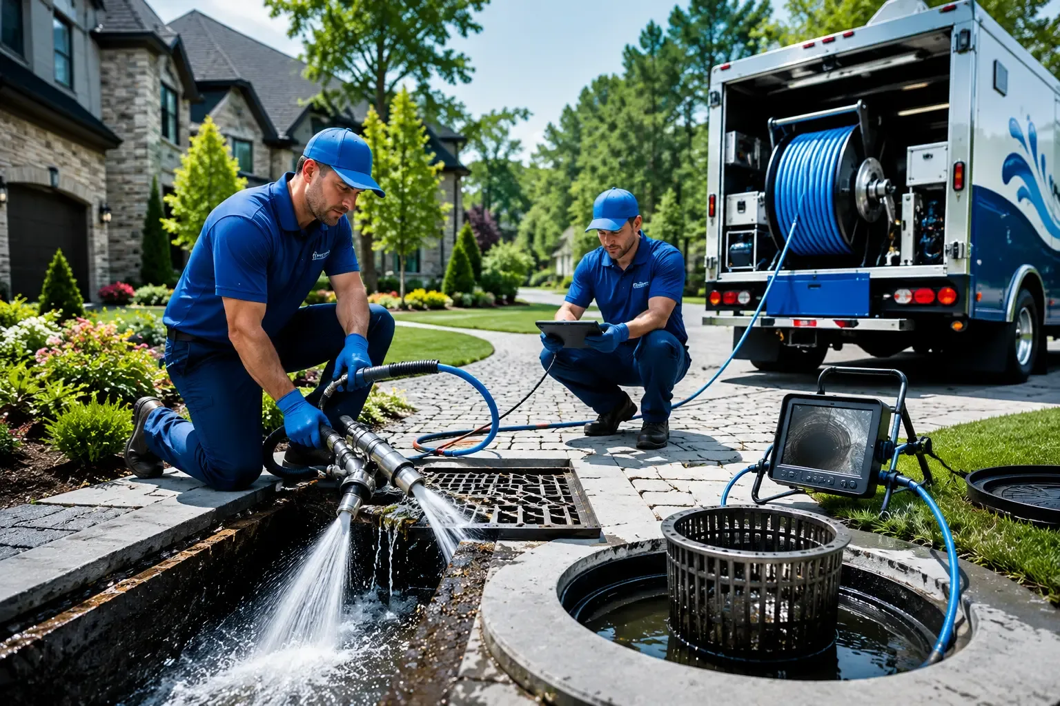 Local outdoor drain cleaning professionals in White Lake, WI